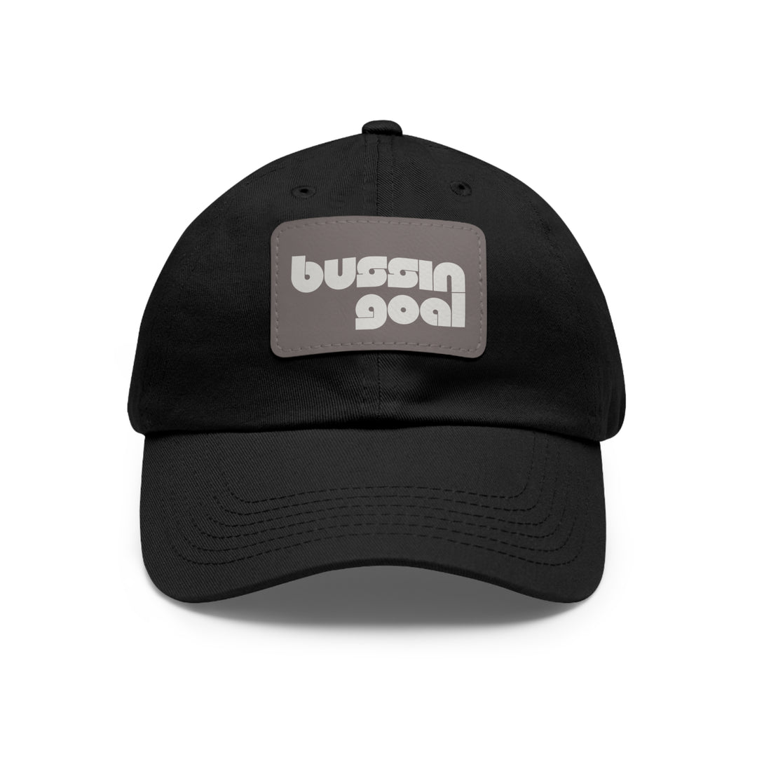 "Bussin Goal" - Leather Patch Hat