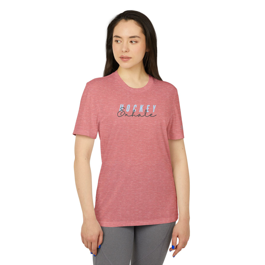 "Exhale" - adidas Sport T-shirt