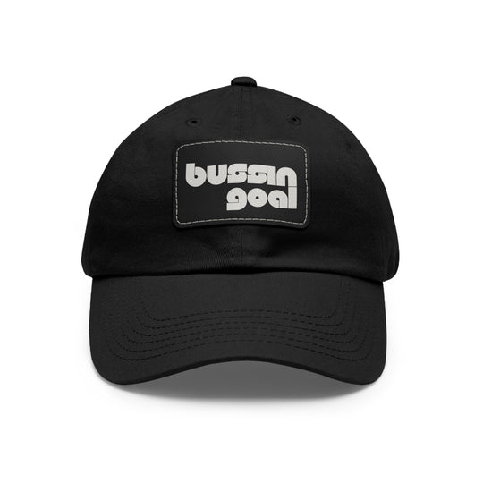 "Bussin Goal" - Leather Patch Hat