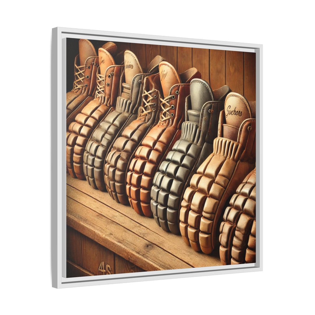 "Vintage Gloves"  - Matte Canvas, Framed