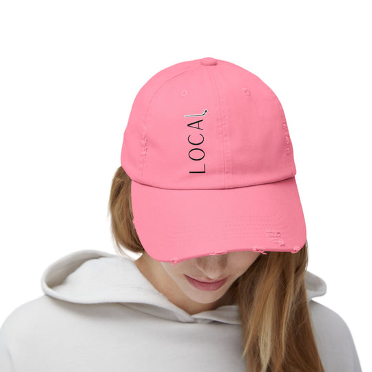 "Local" -  Distressed Cap