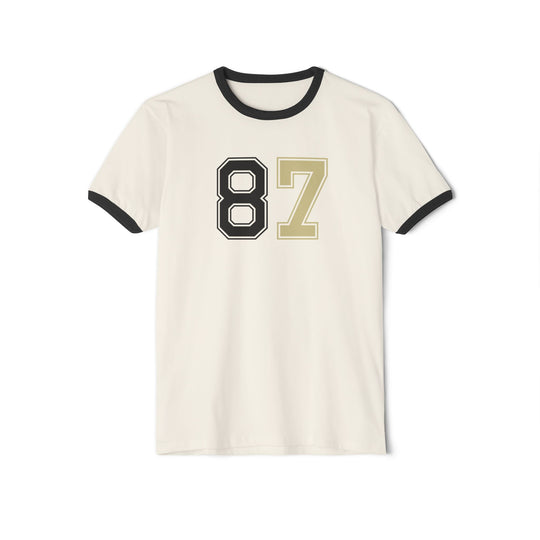 "#87 - Crosby" - Cotton Ringer T-Shirt