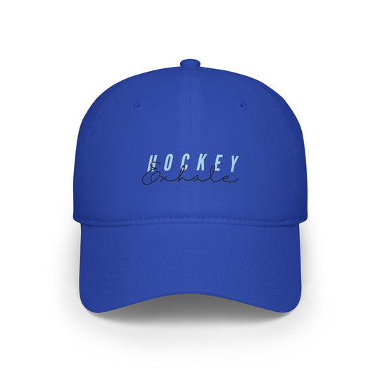 "Hockey Exhale" -  Low Profile Cap