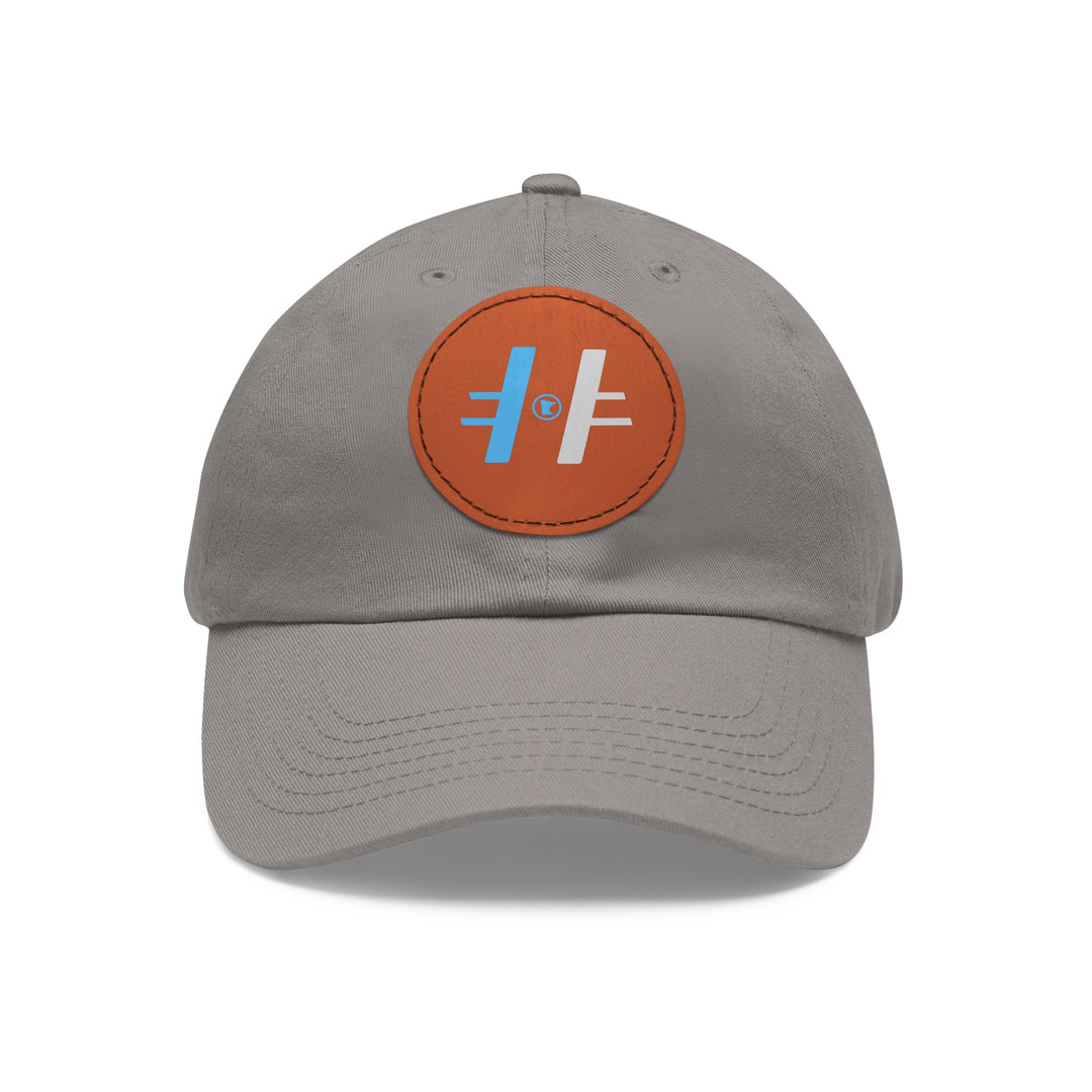 "H1 Hockey Logo" -  Leather Patch (Round)