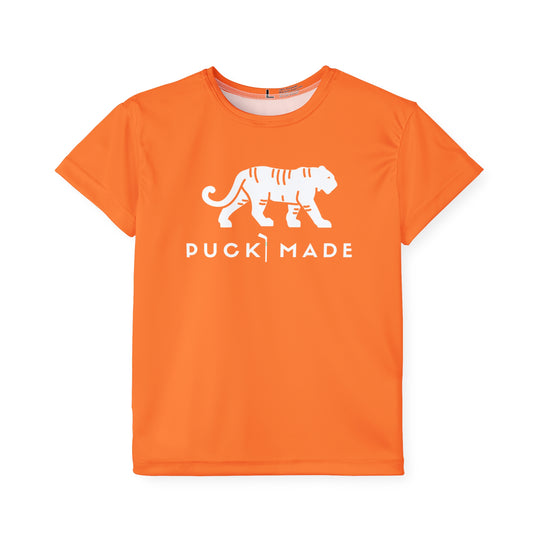 "PuckMade - Tiger" Kids Sports T-Shirt