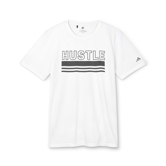 "Hustle" - adidas Sport T-shirt