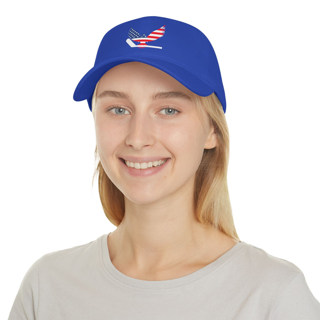 Eagle on Stick - Low Profile Cap