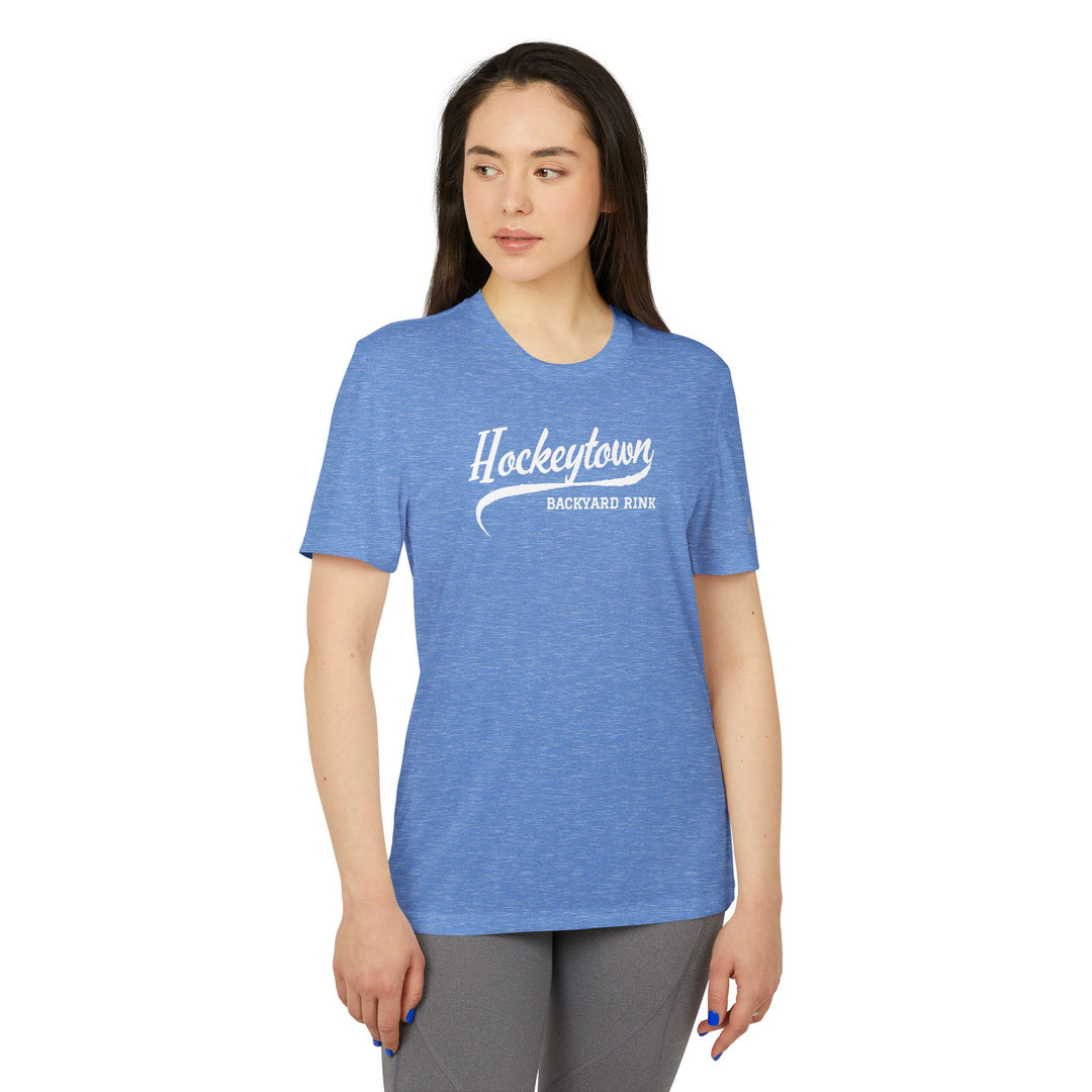 "Hockeytown Backyard Rink" - adidas Sport T-shirt