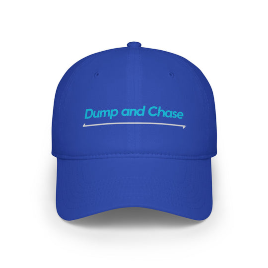 "Dump and Chase" Low Profile Cap