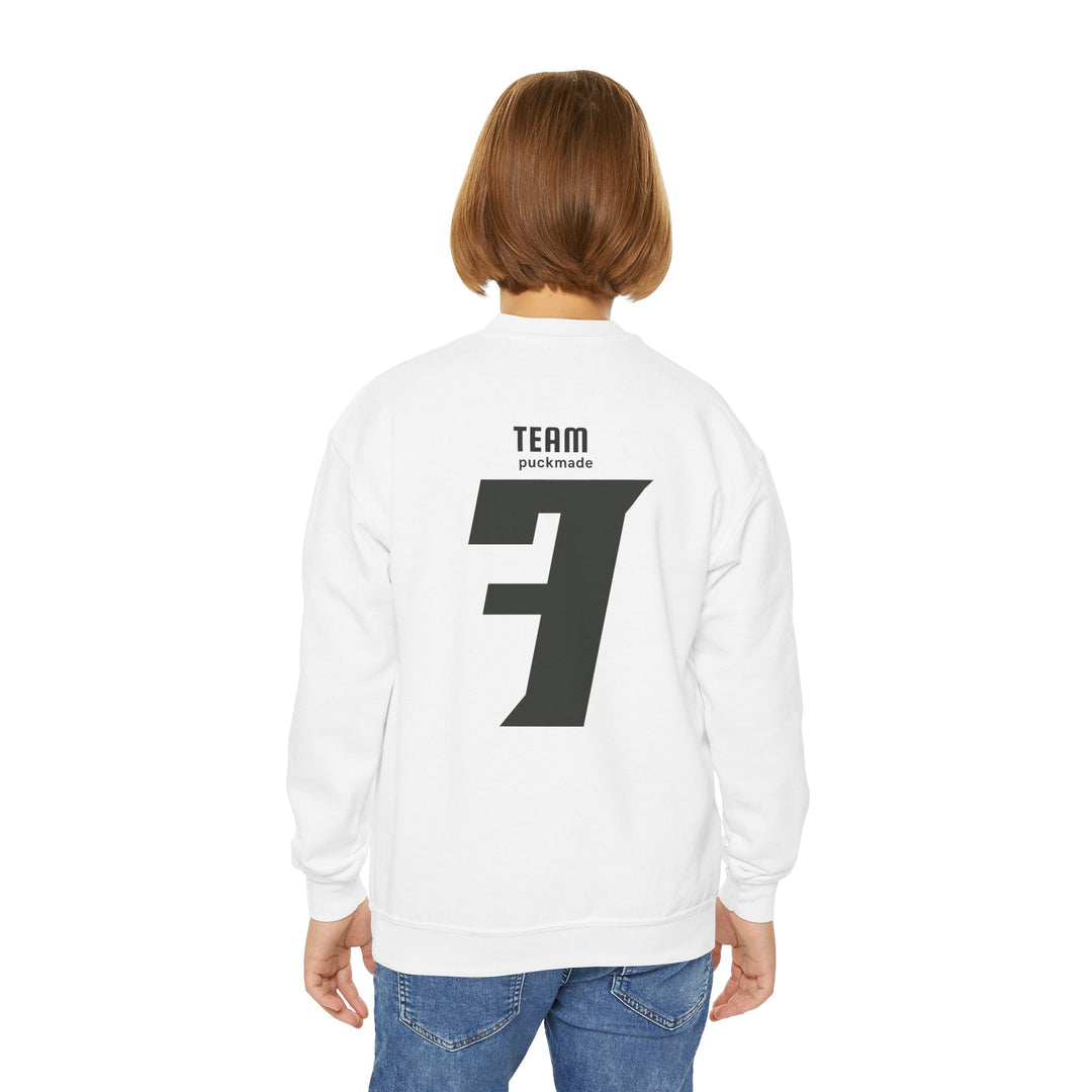 "Team Hockey - #7" - Youth Sweatshirt