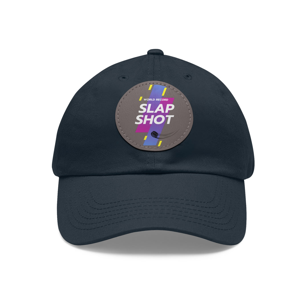 "Slap Shot" -  Leather Patch (Round)