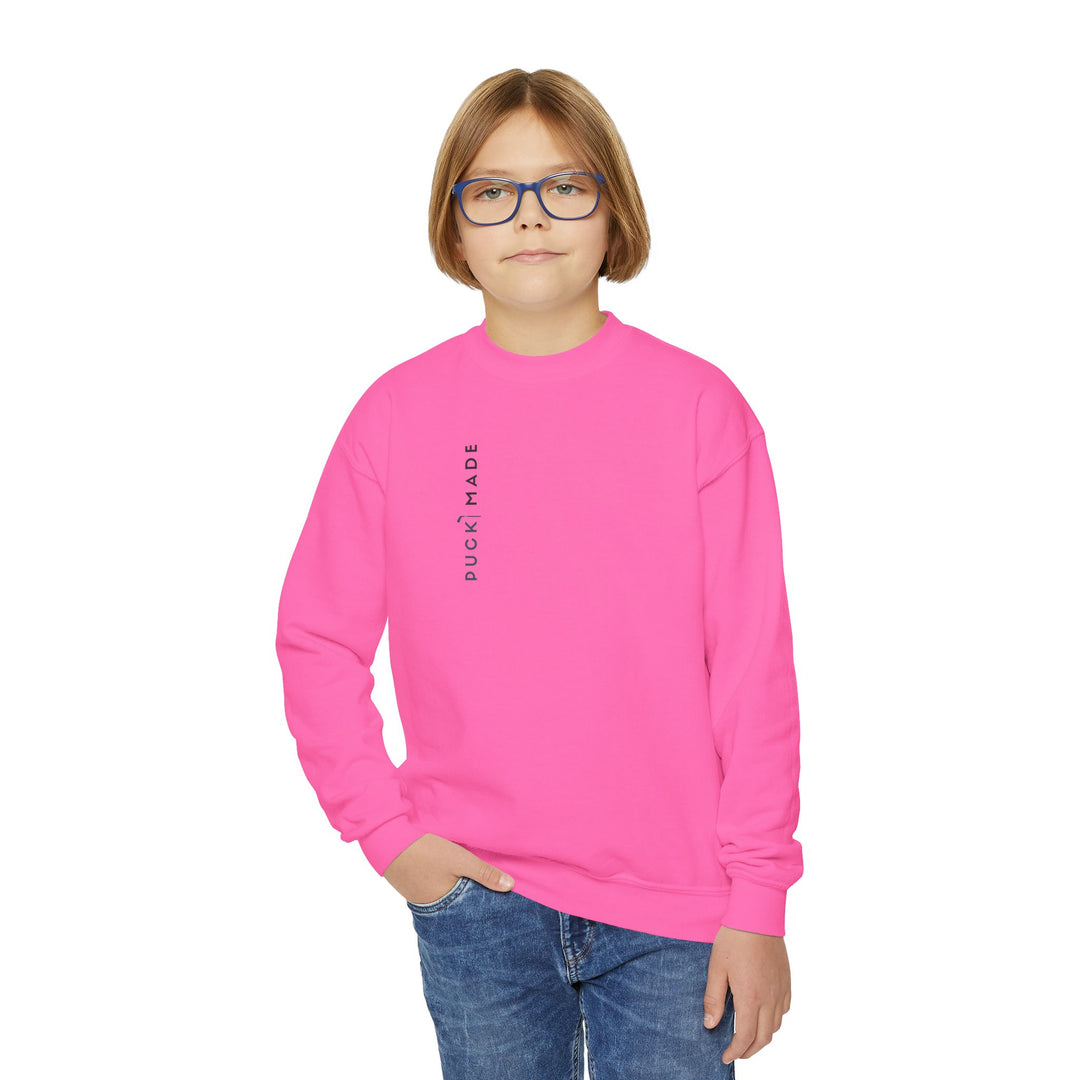 "PuckMade - Puck Iron" - Youth Sweatshirt