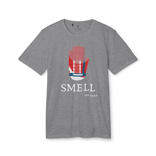 "Smell My Hand" - adidas® Sport T-shirt