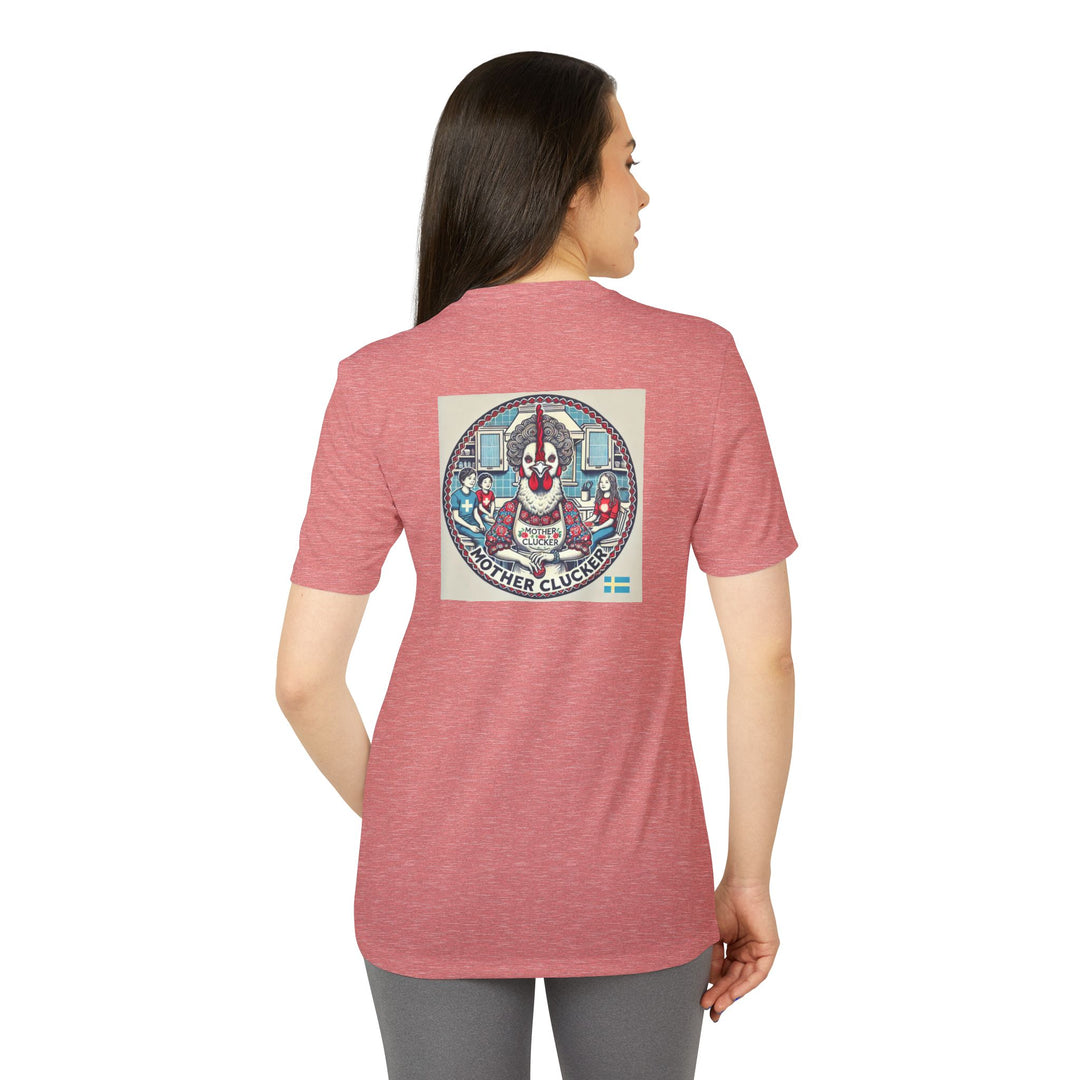 "Mother Clucker" -  16466 adidas Sport T-shirt