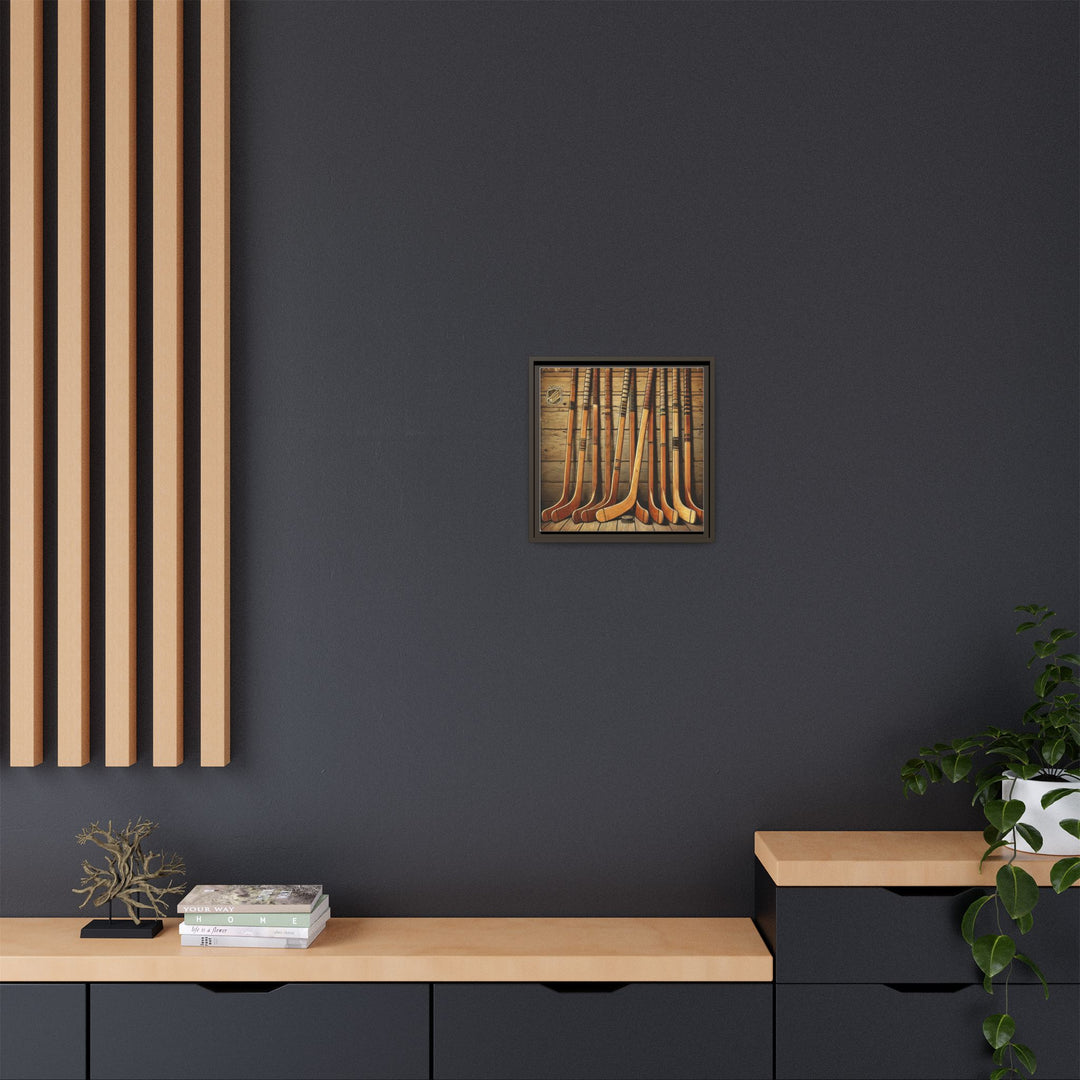 "Vintage Sticks"  - Matte Canvas, Framed