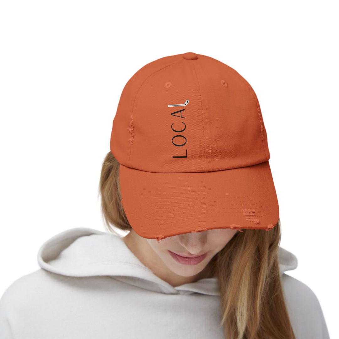 "Local" -  Distressed Cap