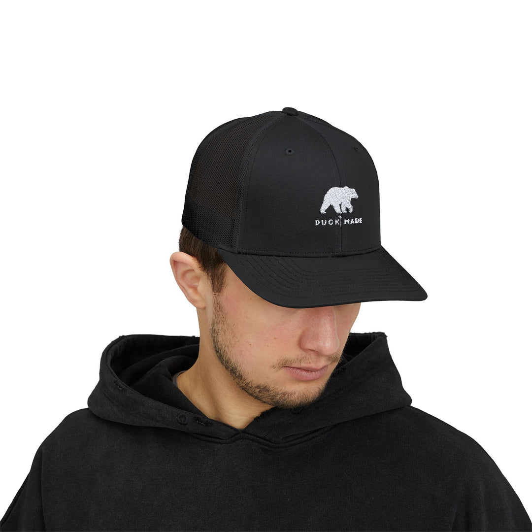 "Bear" - Snapback Trucker Cap