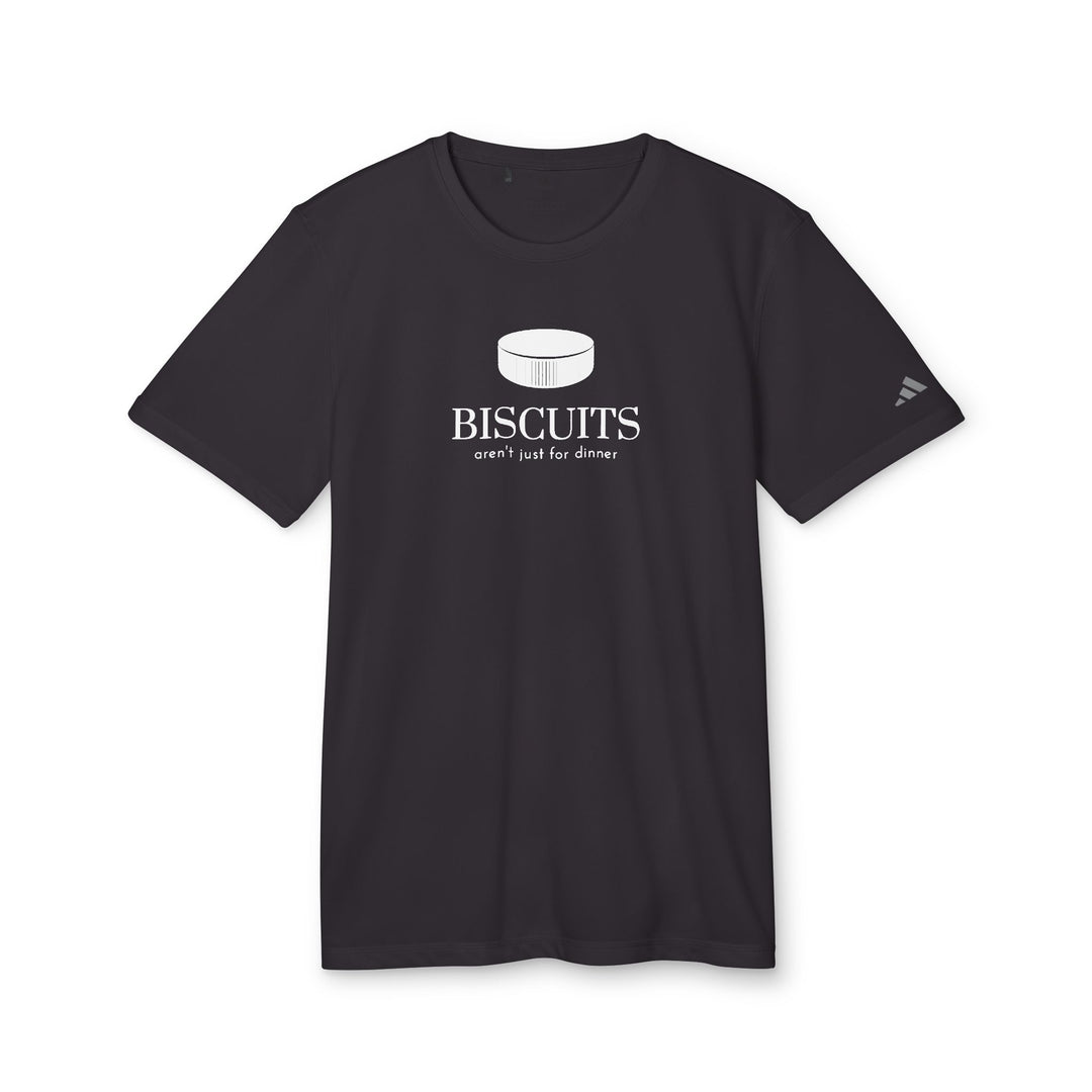 "Biscuits Aren't Just For Dinner" - adidas Sport T-shirt