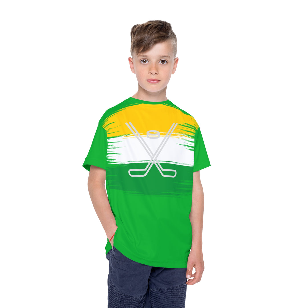 "Stars Sticks" - Kids Sports T-Shirt