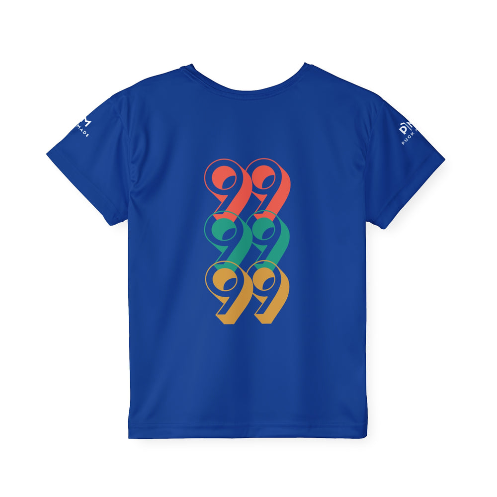 "Skate To Wear The Puck Is Going" - Kids Sports T-Shirt