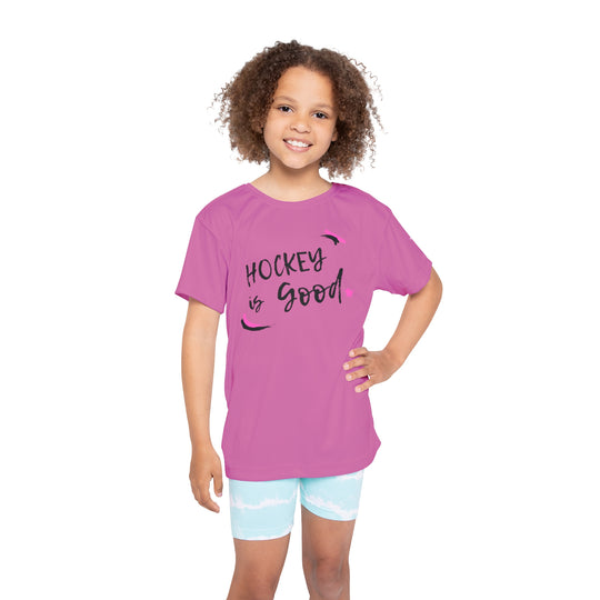 "Hockey Is Good" - Kids Sports T-Shirt