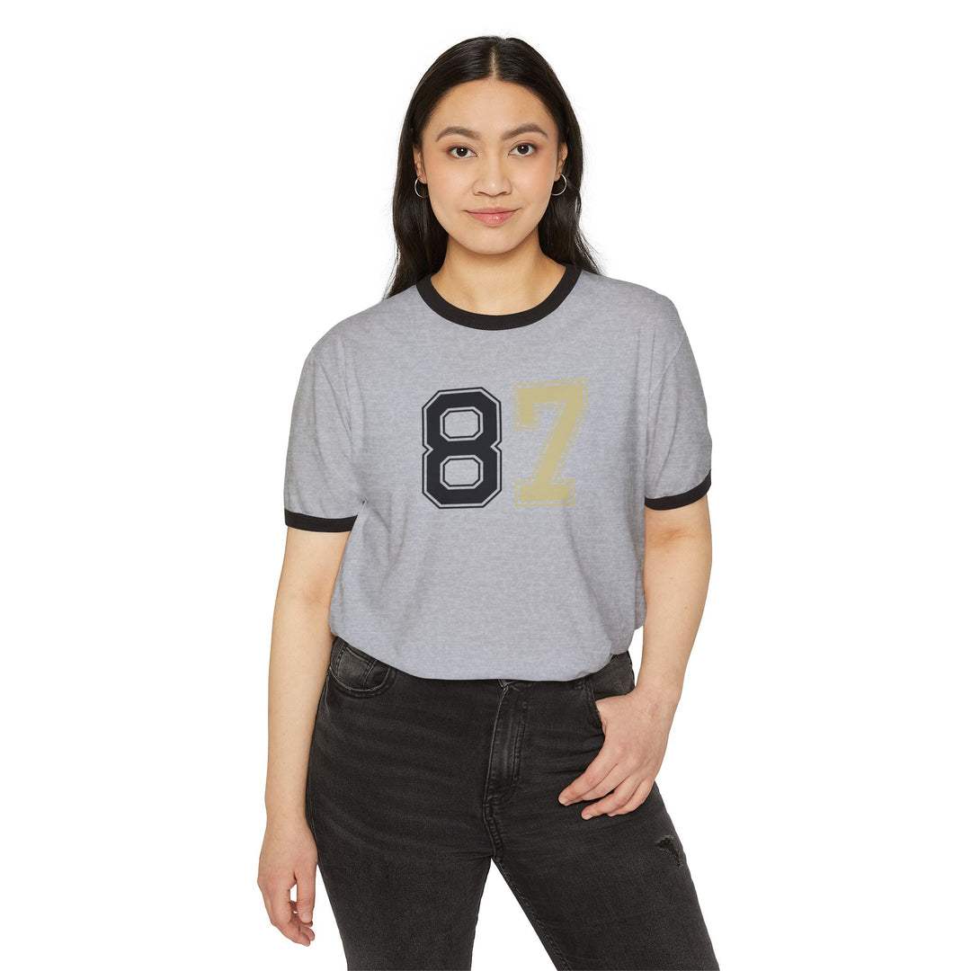 "#87 - Crosby" - Cotton Ringer T-Shirt