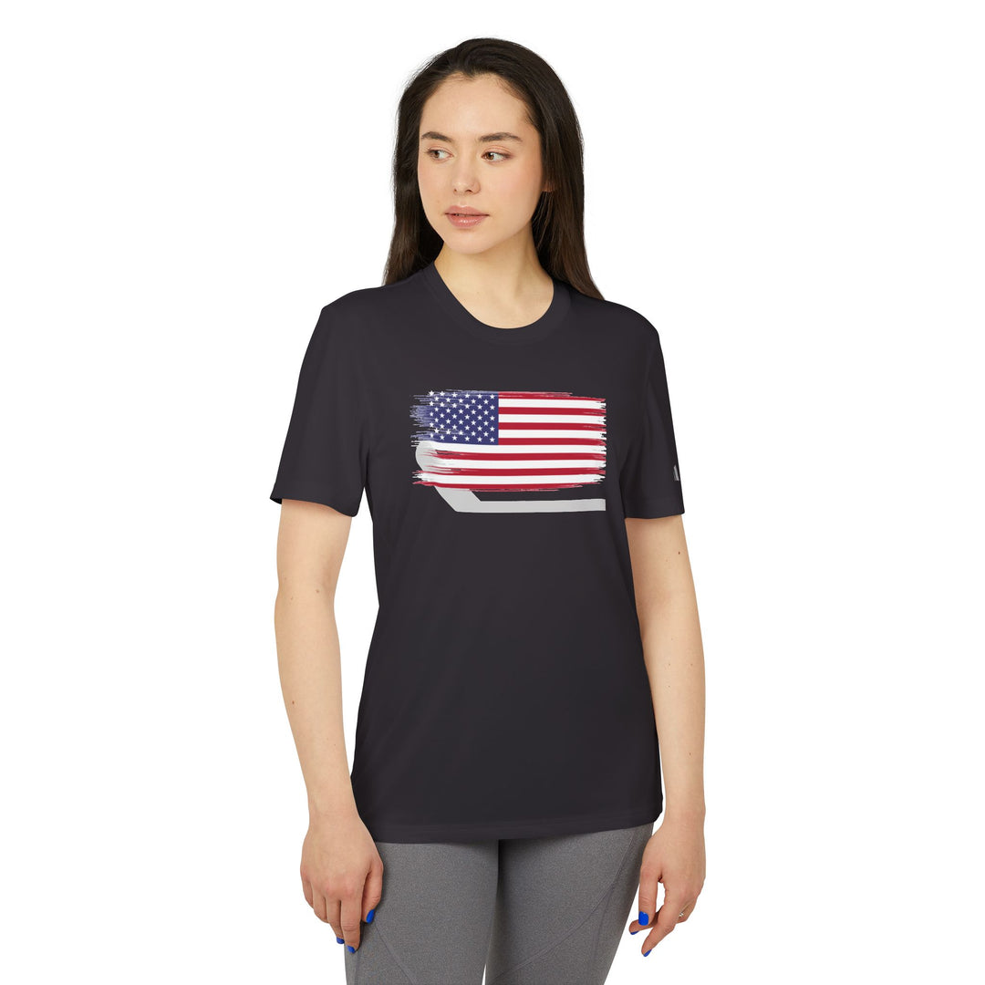 "Stick Under Flag" adidas Sport T-shirt