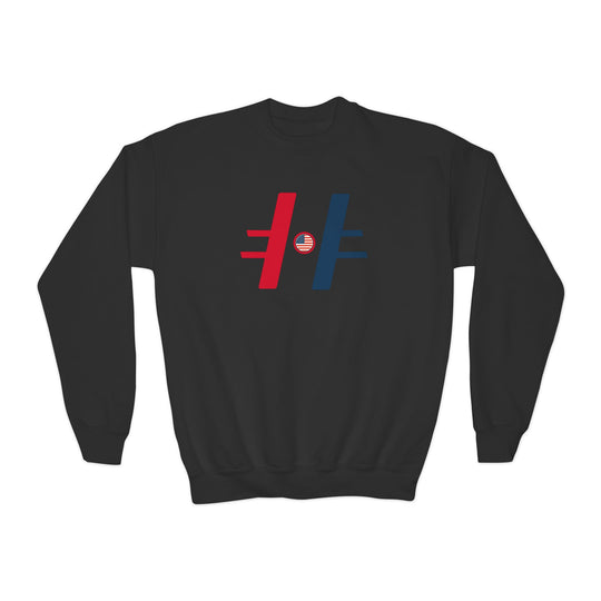 "USA Hockey Logo" - Youth Sweatshirt