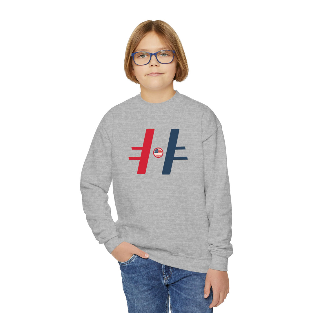 "USA Hockey Logo" - Youth Sweatshirt