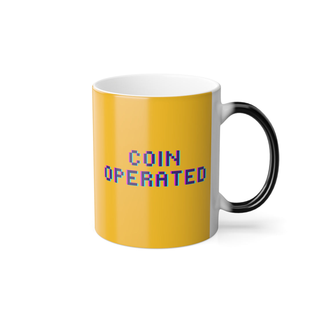 "Coin Operated" - Color Morphing Mug, 11oz (Beta)