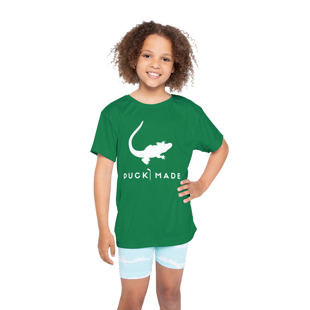 PuckMade - Alligator" Kids Sports T-Shirt