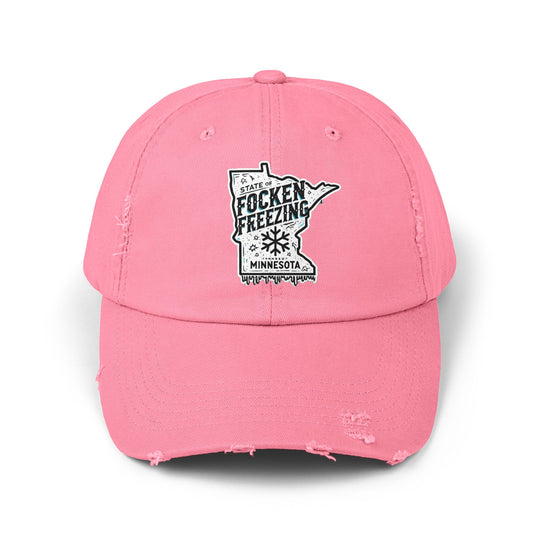 "State of Freezing" -  Distressed Cap