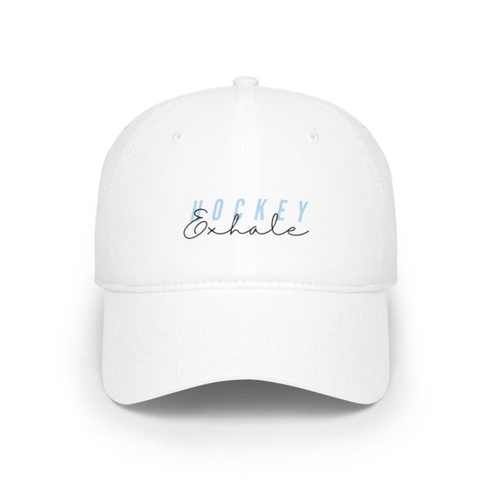 "Hockey Exhale" -  Low Profile Cap