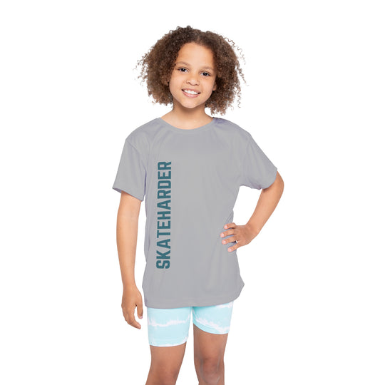 "Skateharder" - Kids Sports T-Shirt