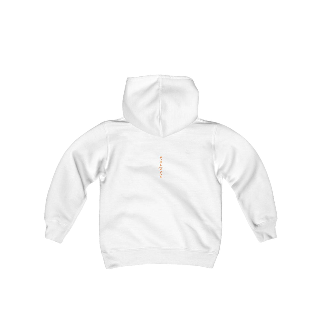 "PuckMade - Orange Rush" - Youth Hoodie