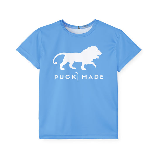 "PuckMade - Lion" Kids Sports T-Shirt