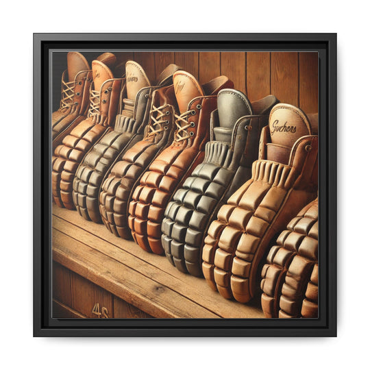 "Vintage Gloves"  - Matte Canvas, Framed