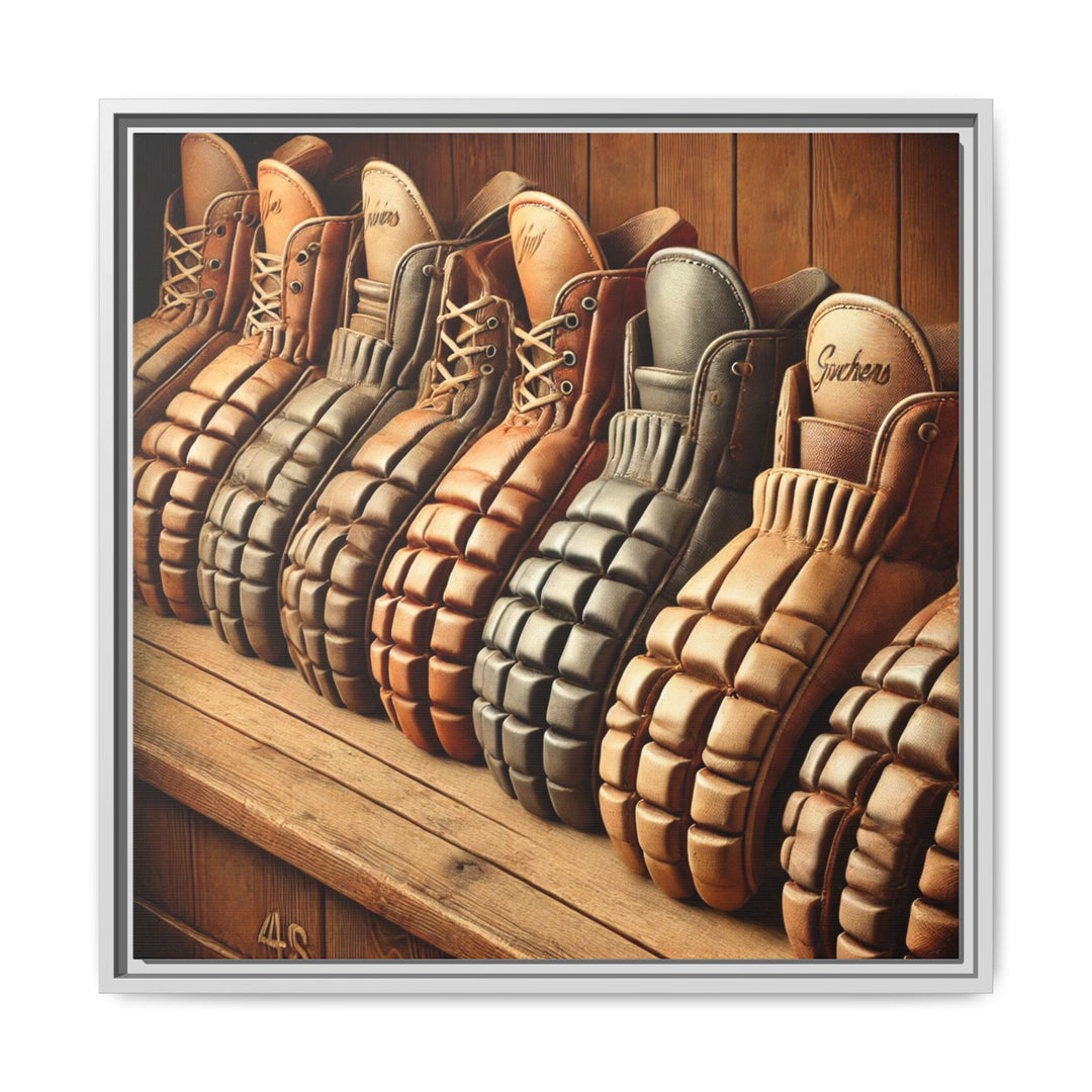 "Vintage Gloves"  - Matte Canvas, Framed
