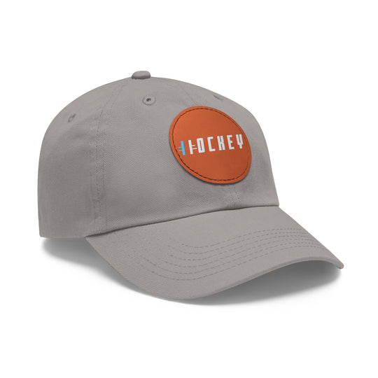 "R1 Hockey Logo" -  Leather Patch (Round)