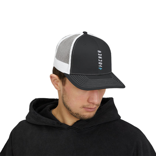 "V1 Hockey MN Logo" - Snapback Trucker Cap