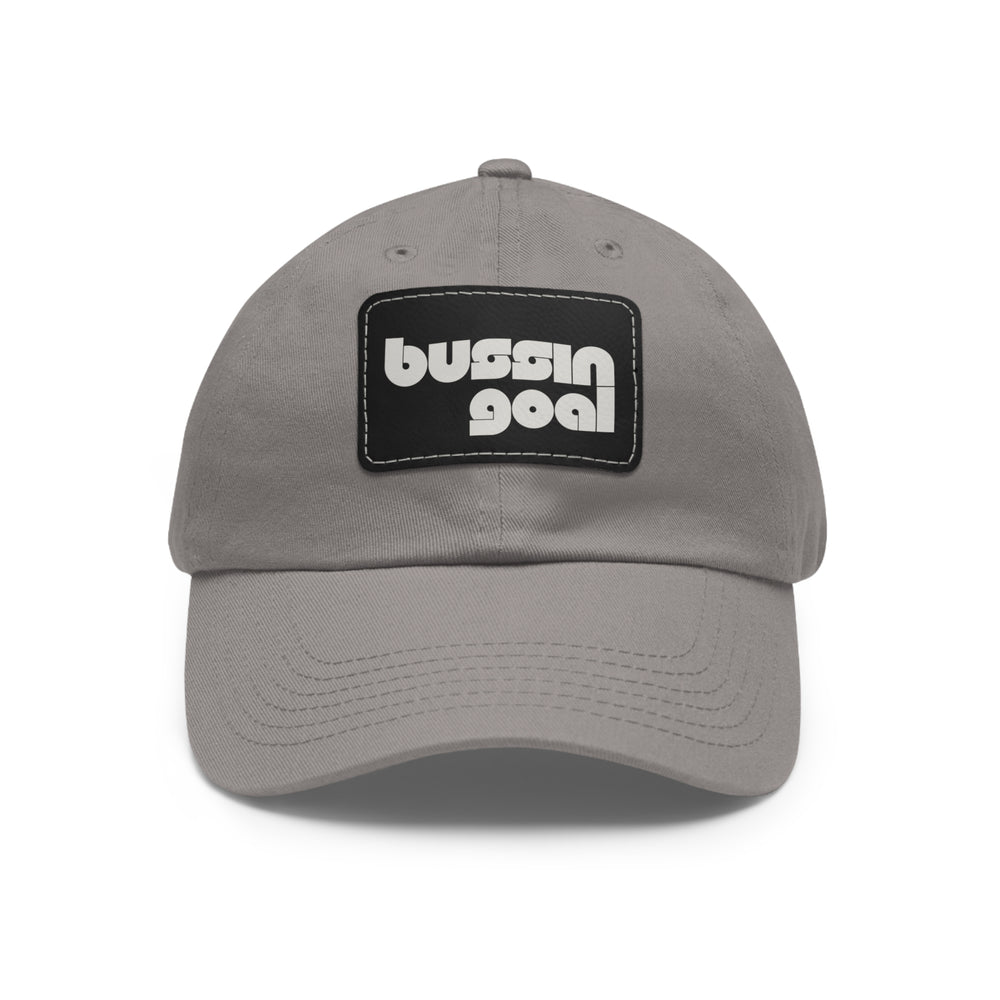 "Bussin Goal" - Leather Patch Hat