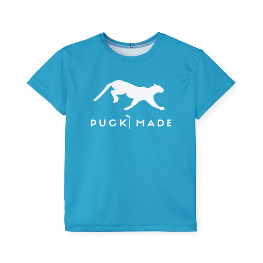 "PuckMade - Cougar" Kids Sports T-Shirt