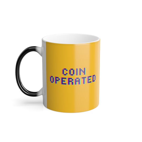 "Coin Operated" - Color Morphing Mug, 11oz (Beta)