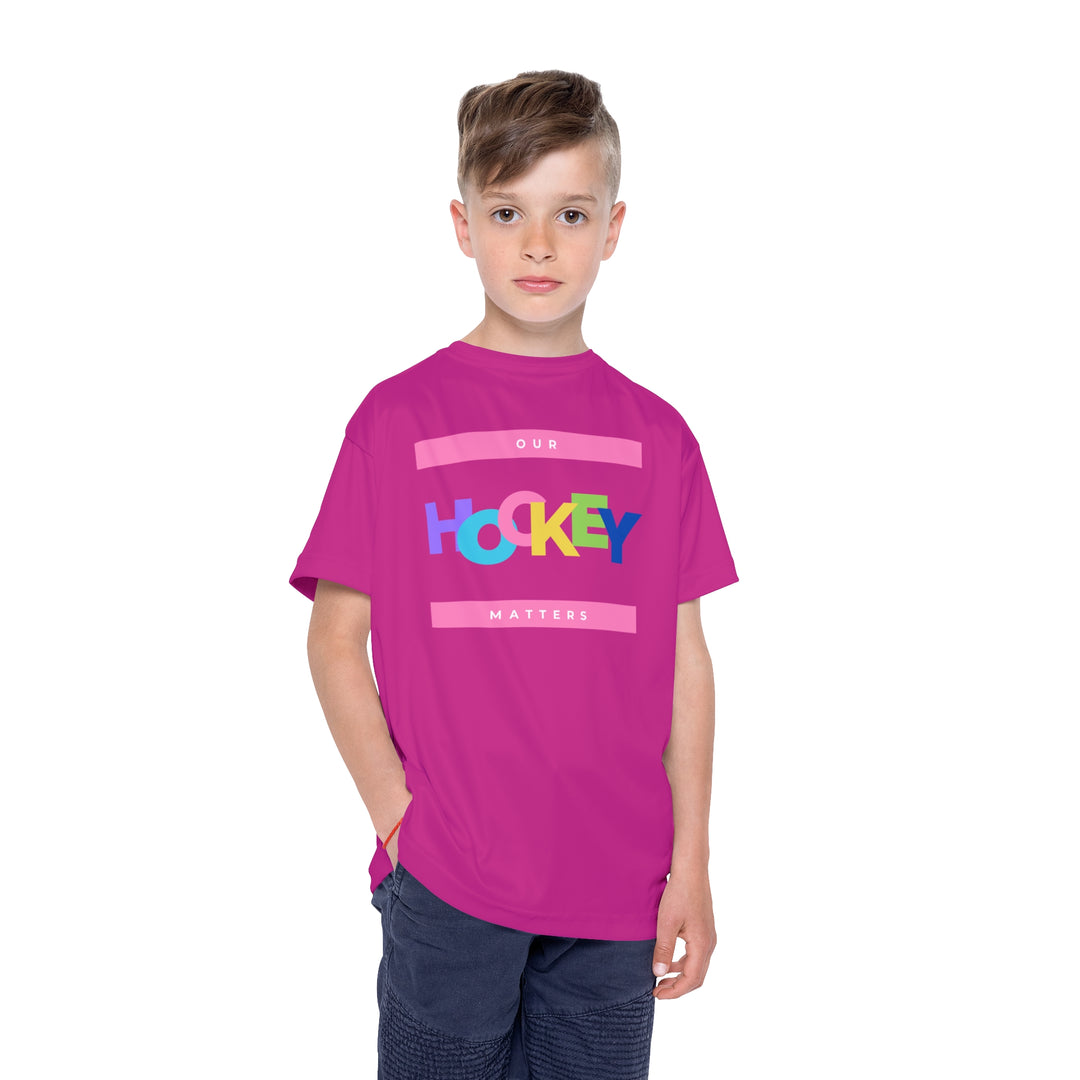 "Our Hockey Matters" - Kids Sports T-Shirt