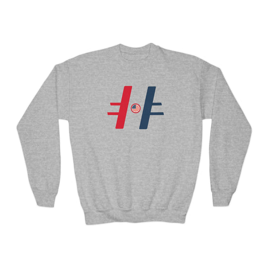 "USA Hockey Logo" - Youth Sweatshirt