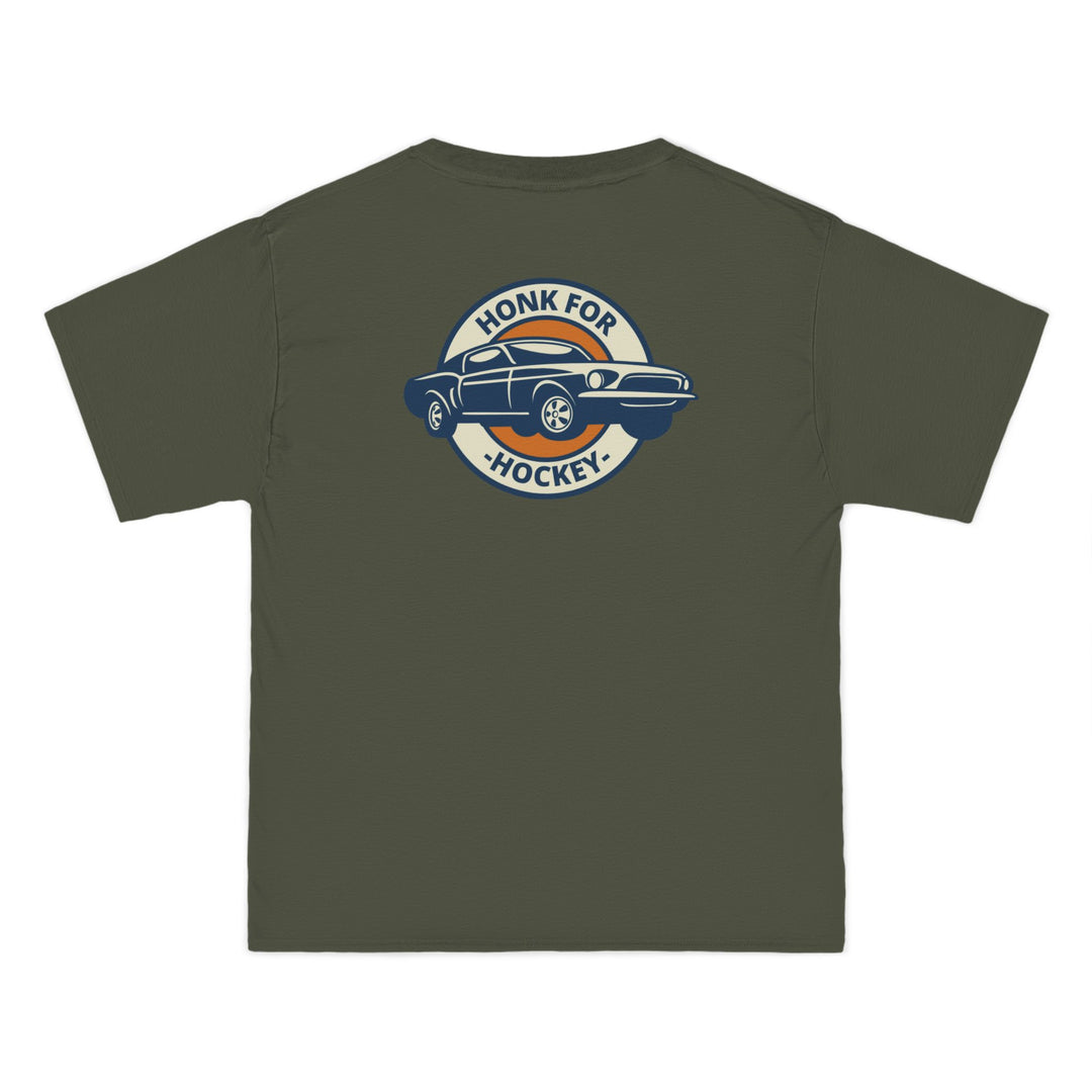 "Honk For Hockey" -  Beefy-T® T-Shirt