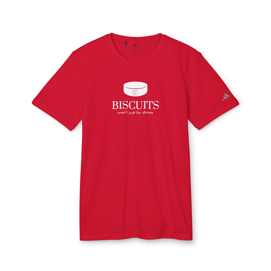 "Biscuits Aren't Just For Dinner" - adidas Sport T-shirt