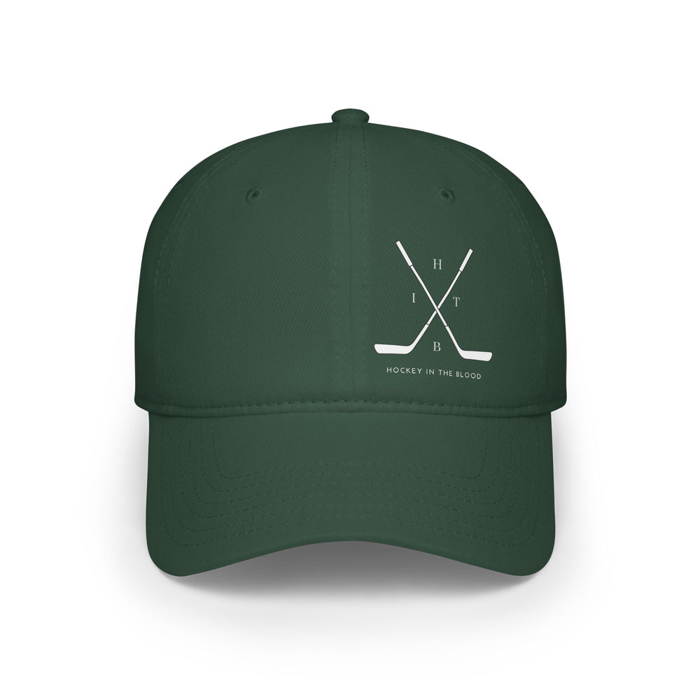 "Hockey In The Blood" -  Low Profile Cap