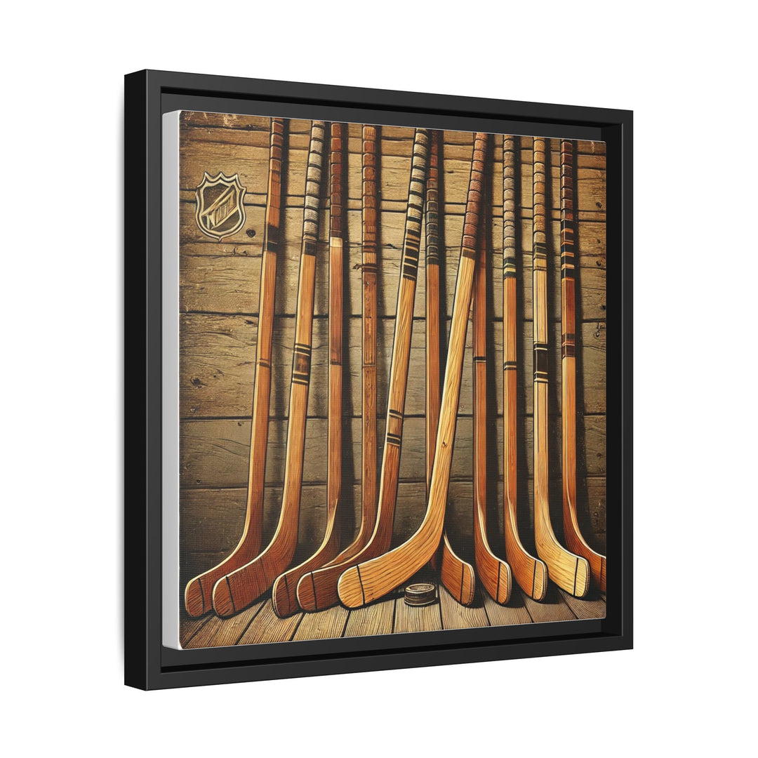 "Vintage Sticks"  - Matte Canvas, Framed