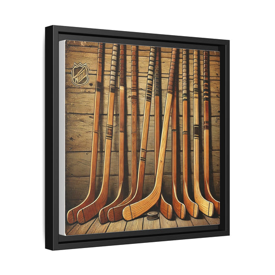 "Vintage Sticks"  - Matte Canvas, Framed